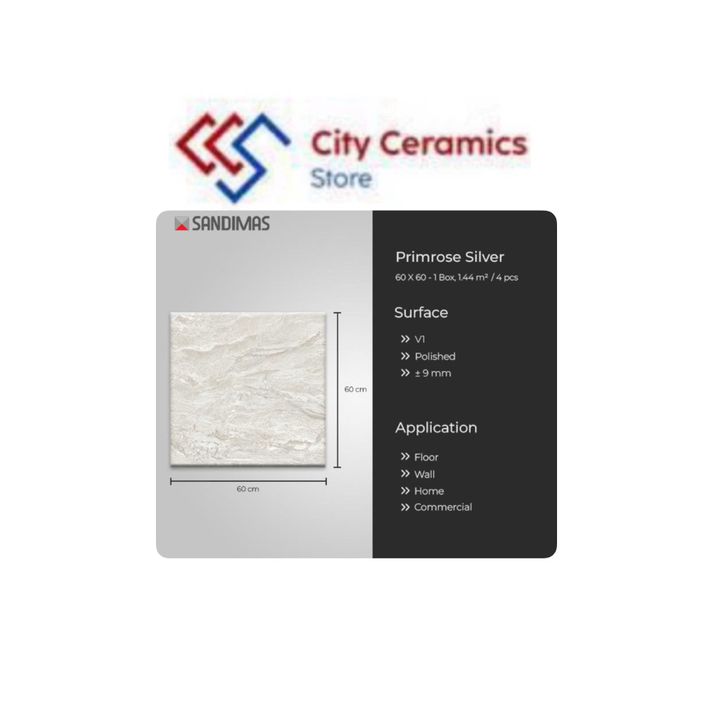 GRANIT SANDIMAS SINAI MARBLE 80x80