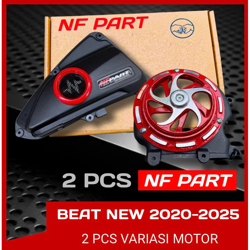 2 PCS PAKET SEPINER DAN VELOCITY MERK NF PART paket beat delux corong donat beat new 2020-2025 scoop