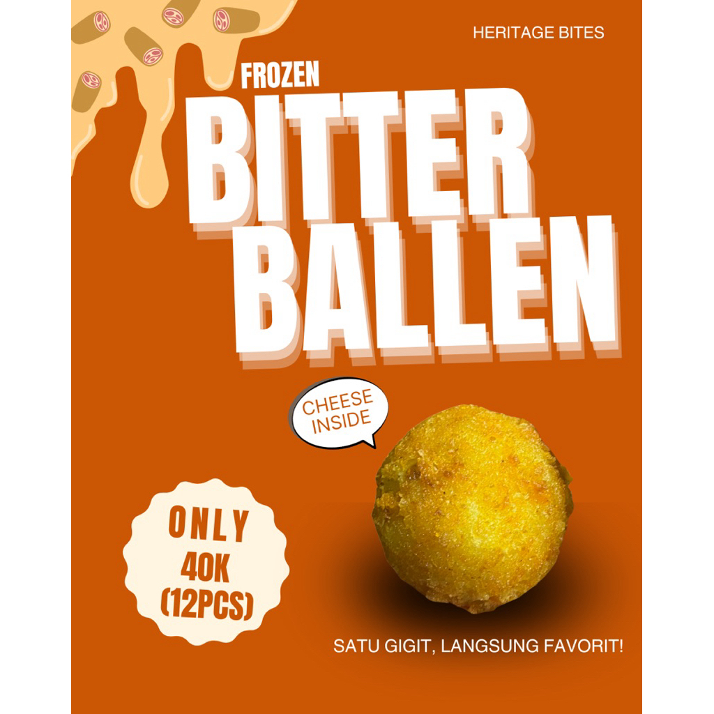 

Heritage Bites - Frozen Bitterballen