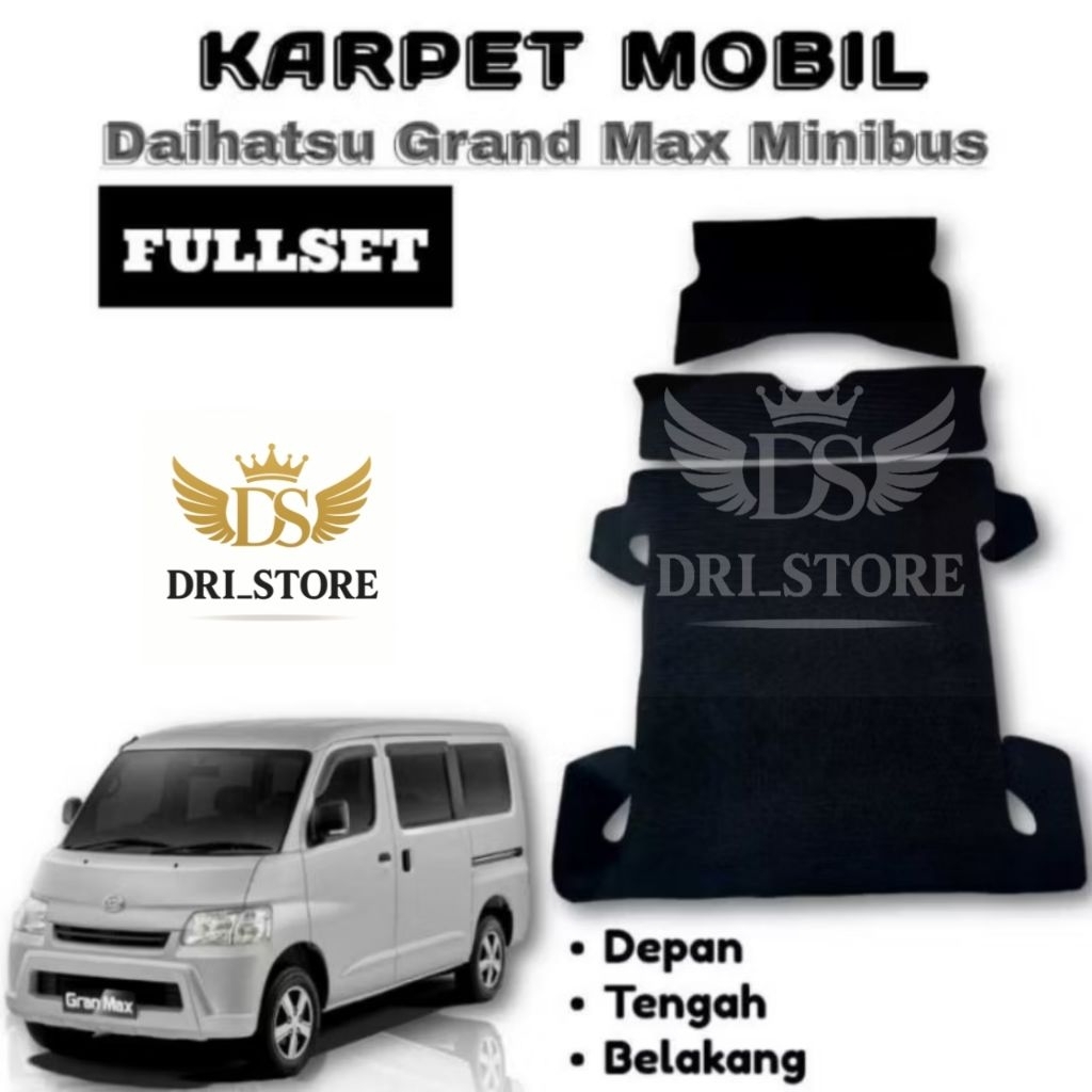 KARPET MOBIL DAIHATSU GRAND MAX MINIBUS FULLSET