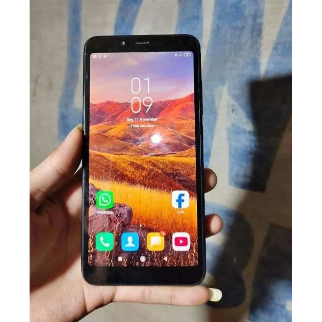 xiomi 6a hp second termurah ram 2/16gb sudah 4g siap pakai garansi segel normal siap pakai normal di