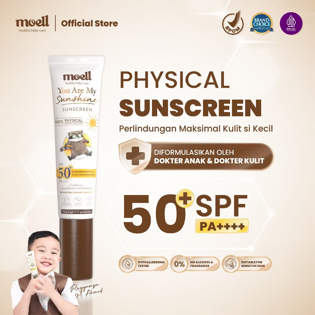 Moell Physical Sunscreen 50+ SPF PA++++