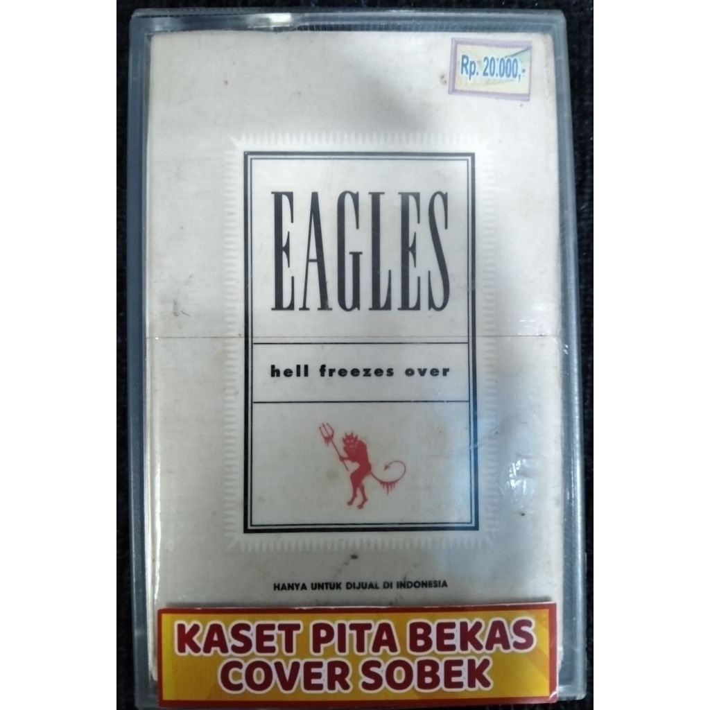kaset pita bekas eangles hell freezes over