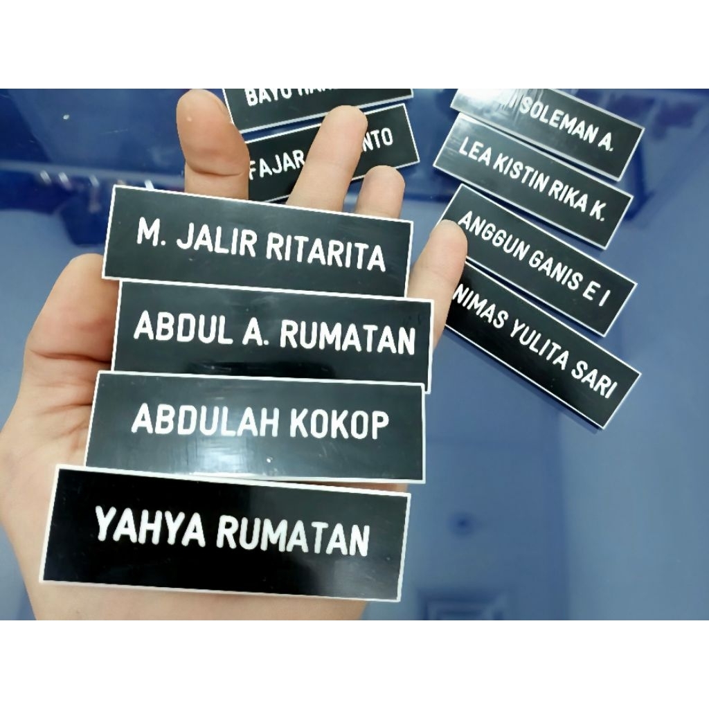 

NAMETAG/NAMA DADA GRAVO - PENITI