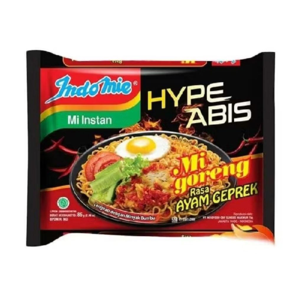 

INDOMIE GORENG AYAM GEPREK