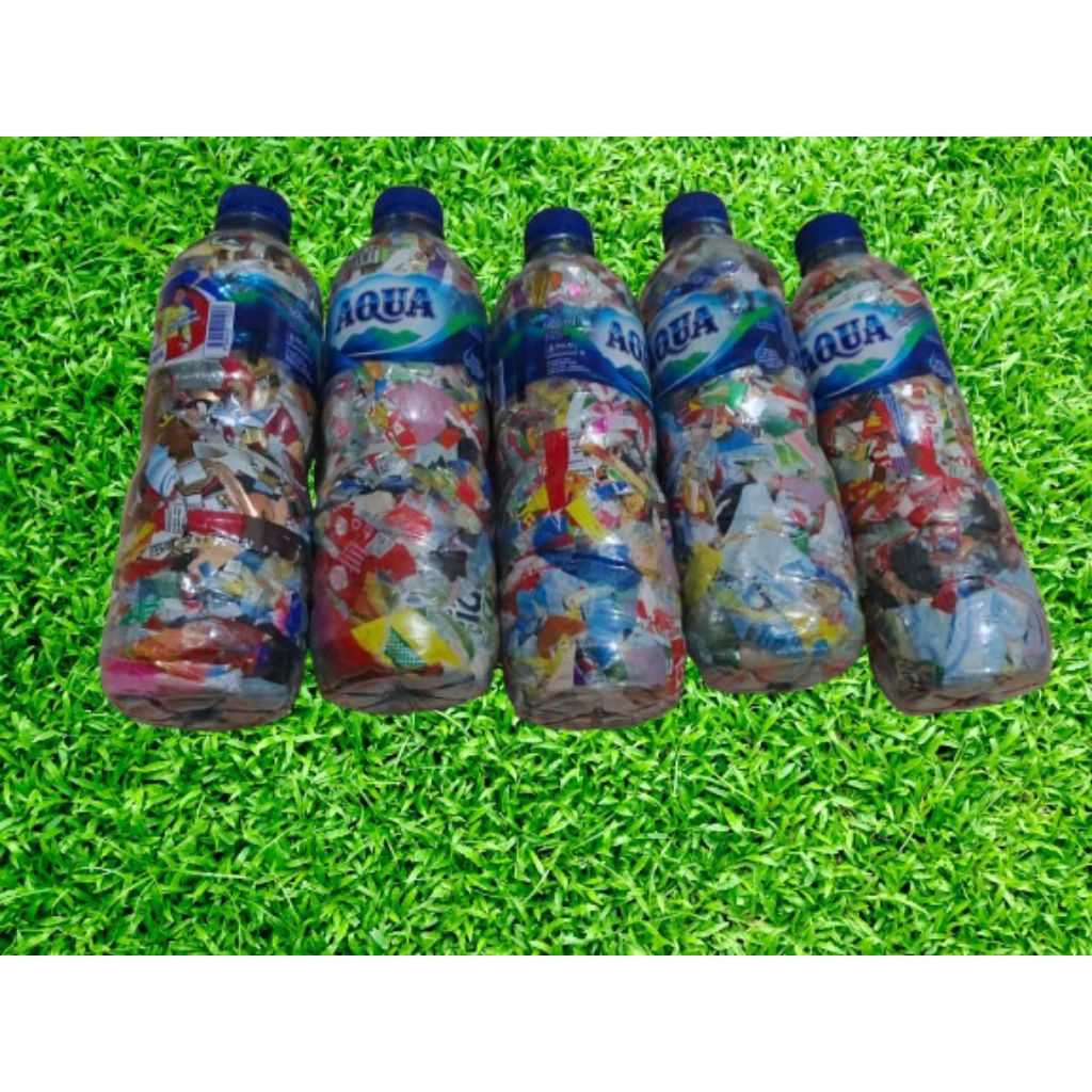 

ECOBRIG BOTOL AQUA RAMAH LINGKUNGAN UKURAN 600ML BOTOL AQUA