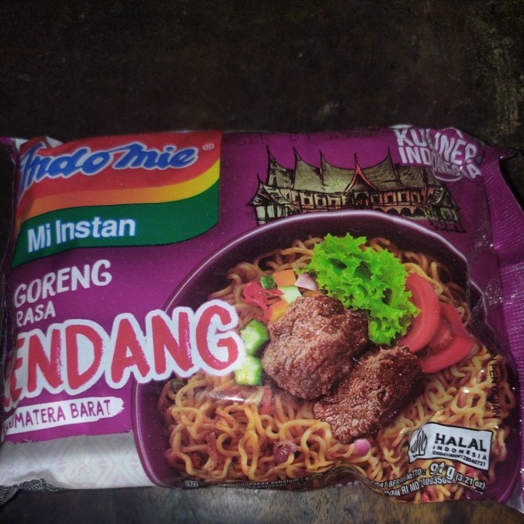 

Indomie goreng rendang