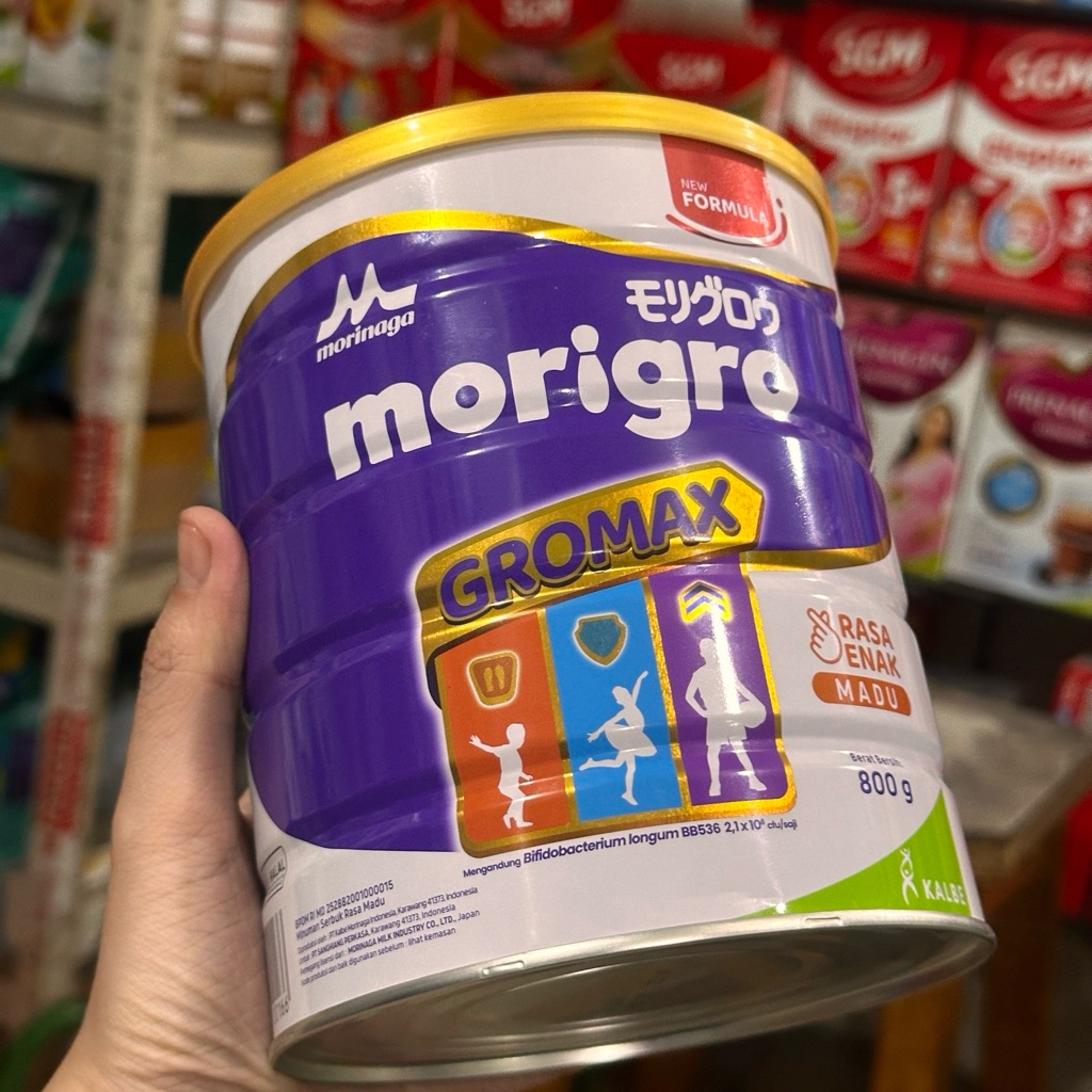 

Morinaga Morigro Gromax 800gr Madu EXP MAY 2027