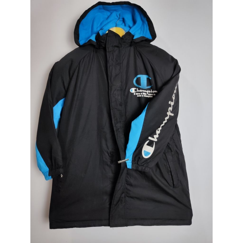 CHAMPION parasut INNER polar jacket lengan 3/4