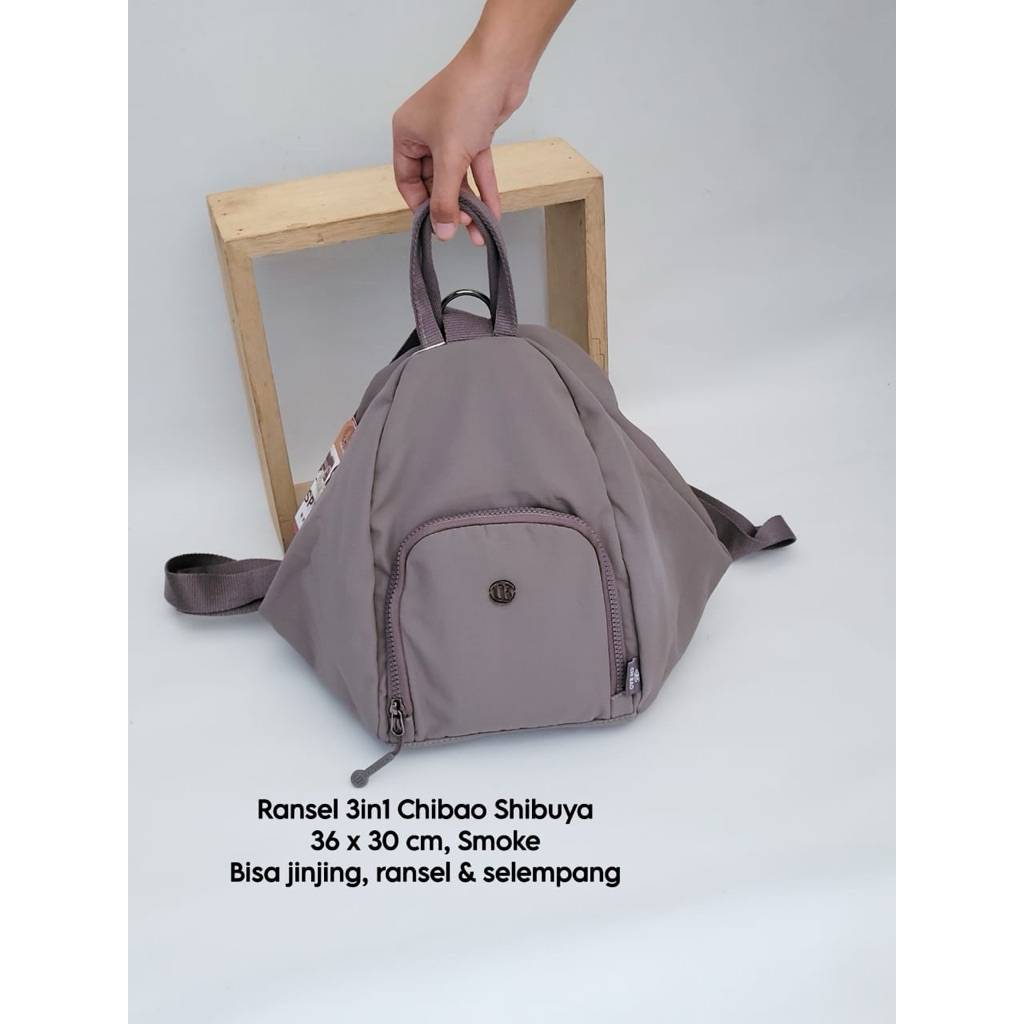 Tas Ransel 3in1 Chibao Shibuya