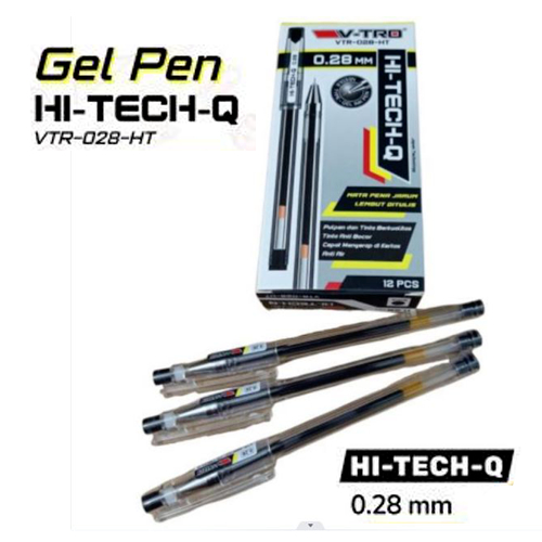 

Pulpen Gel Hi-Tech-Q 0.28mm – Pena Halus Tipis, Alat Tulis Sekolah & Kantor