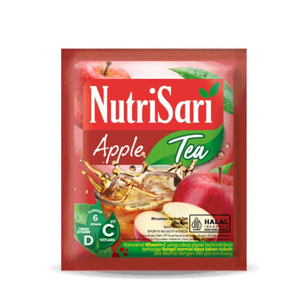 

nutrisari apple tea
