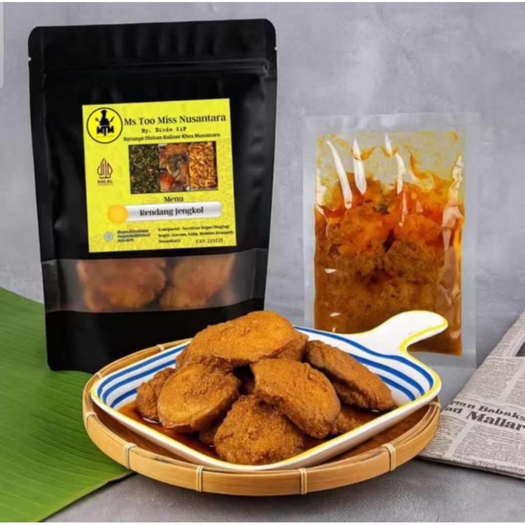 

Sayur Lauk RENDANG JENGKOL Matang Mateng Spesial Premium Buatan Ahli Masak Chef Berpengalaman