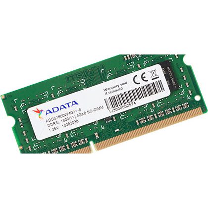 ADATA Premier DDR3L 1600 SO-DIMM PC3L-12800 Memory RAM 4 GB