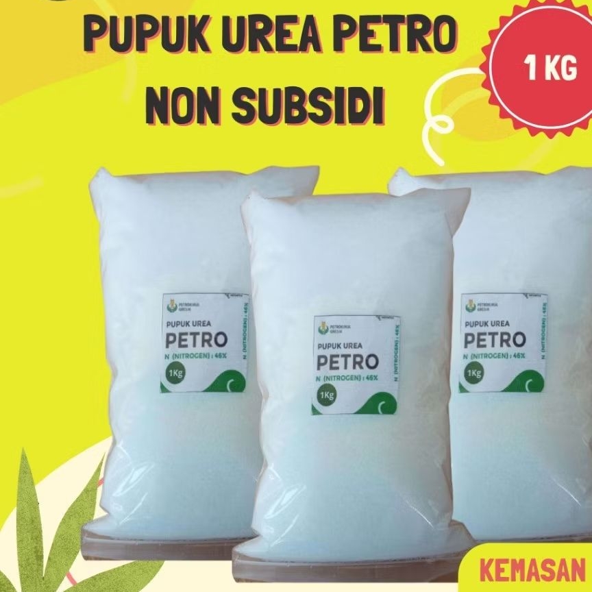 Pupuk Urea Petro | PUPUK UREA PETRO Non Subsidi | UREA PETRO Repack 1 KG | PUPUK UREA 1 KILOGRAM