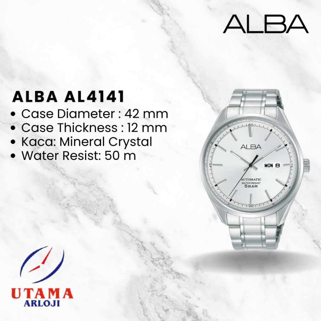 ALBA Mechanical AL4141 Jam Tangan Otomatis Pria