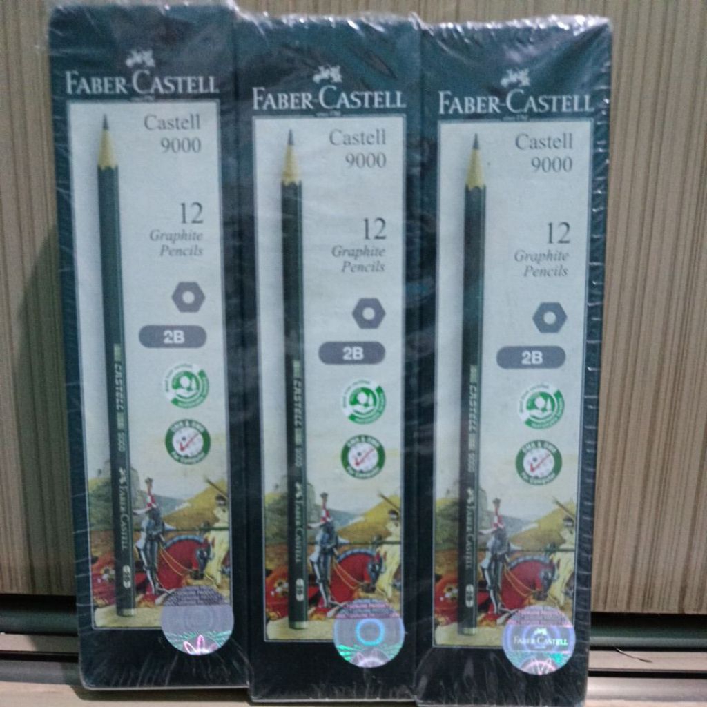 

Pensil Faber Castell 2B isi 12pcs
