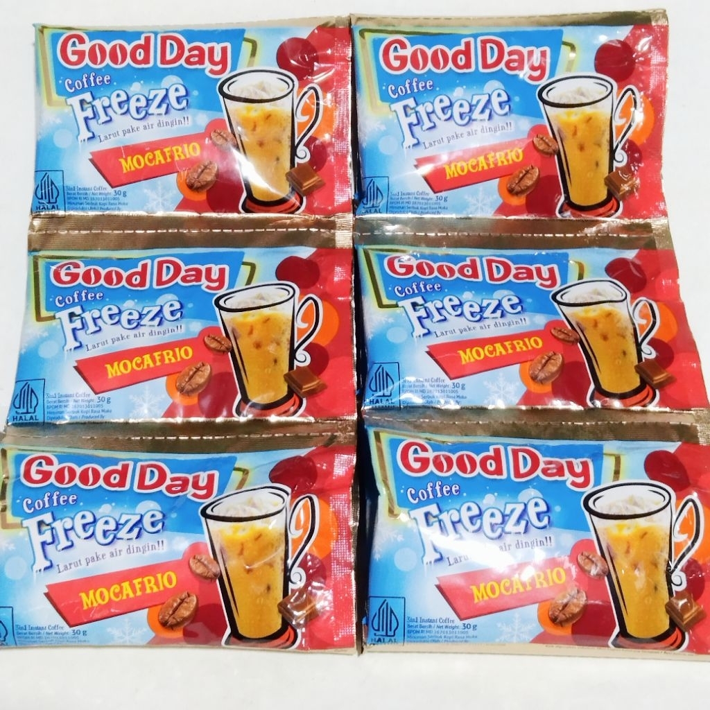 

Good Day Freeze Mocafrio 1 Renceng 10 Sachet
