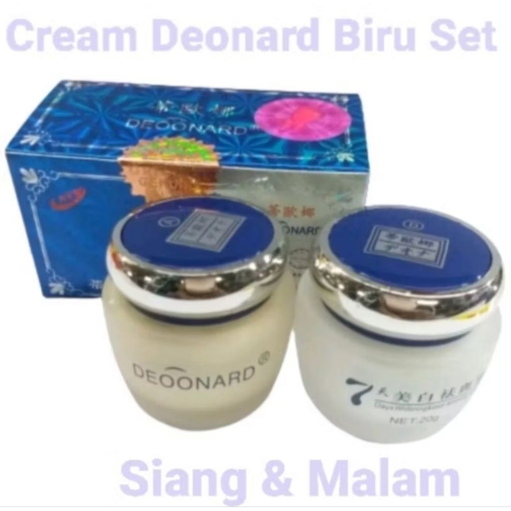 Deoonard Deonard Cream Day Night Krim Siang Malam