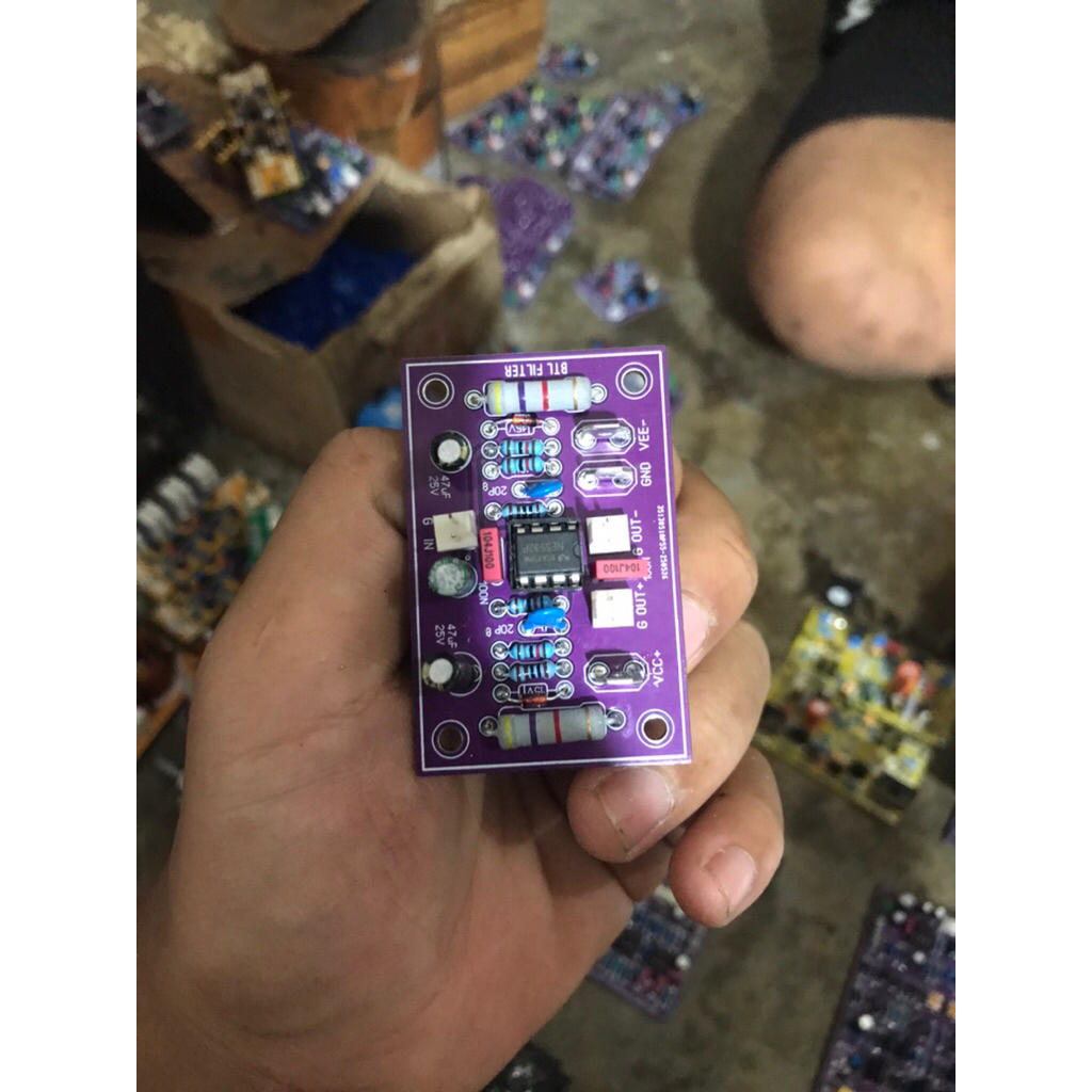 filter btl balap doble layer