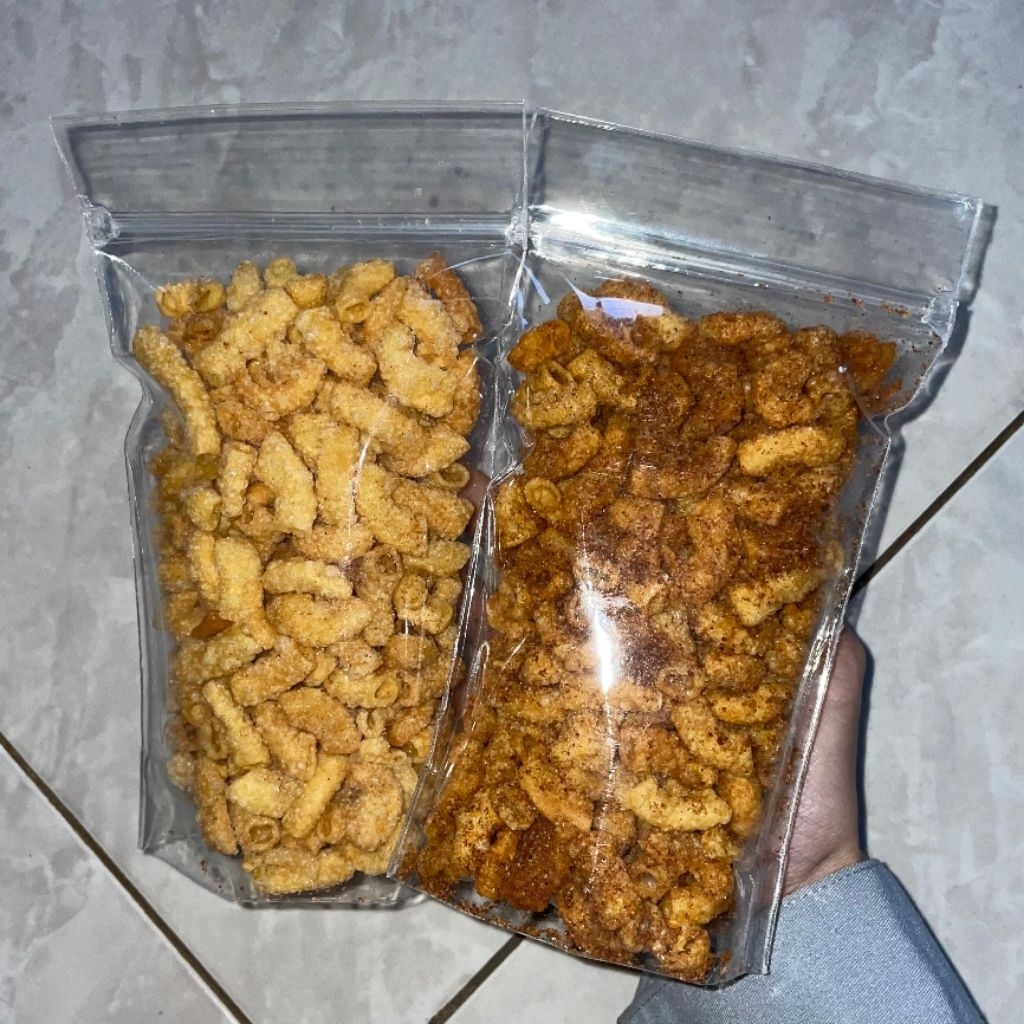 

MAKARONI BANTAT SPIRAL BAWANG SUPER RENYAH BUMBU MELIMPAH