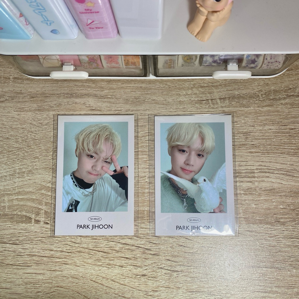 PARK JIHOON PHOTOCARD/PC MESSAGE