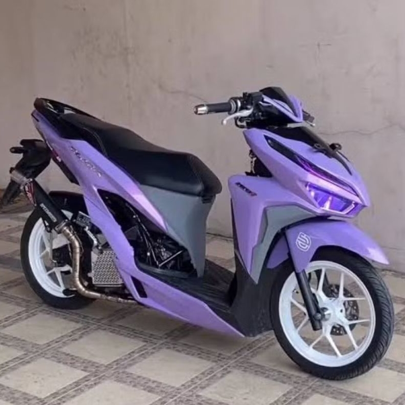 cat PU Ungu Lilac 250ml Cat Motor bukan Cat Duco