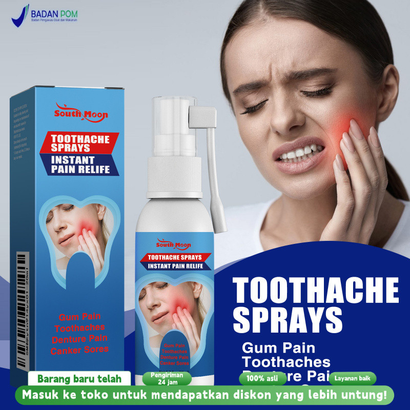 AMPUH ATASI GIGI BERLOBANG South Moon obat sakit gigi berlubang paling ampuh  obt sakit gigi dan gus