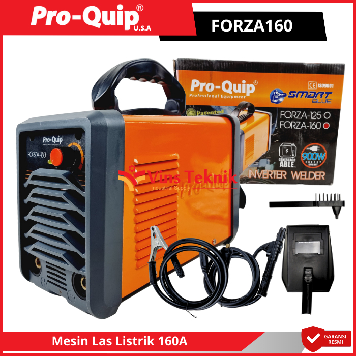 ProQuip FORZA160 Mesin Las Listrik Travo Las Inverter IGBT MMA 160A FORZA 160