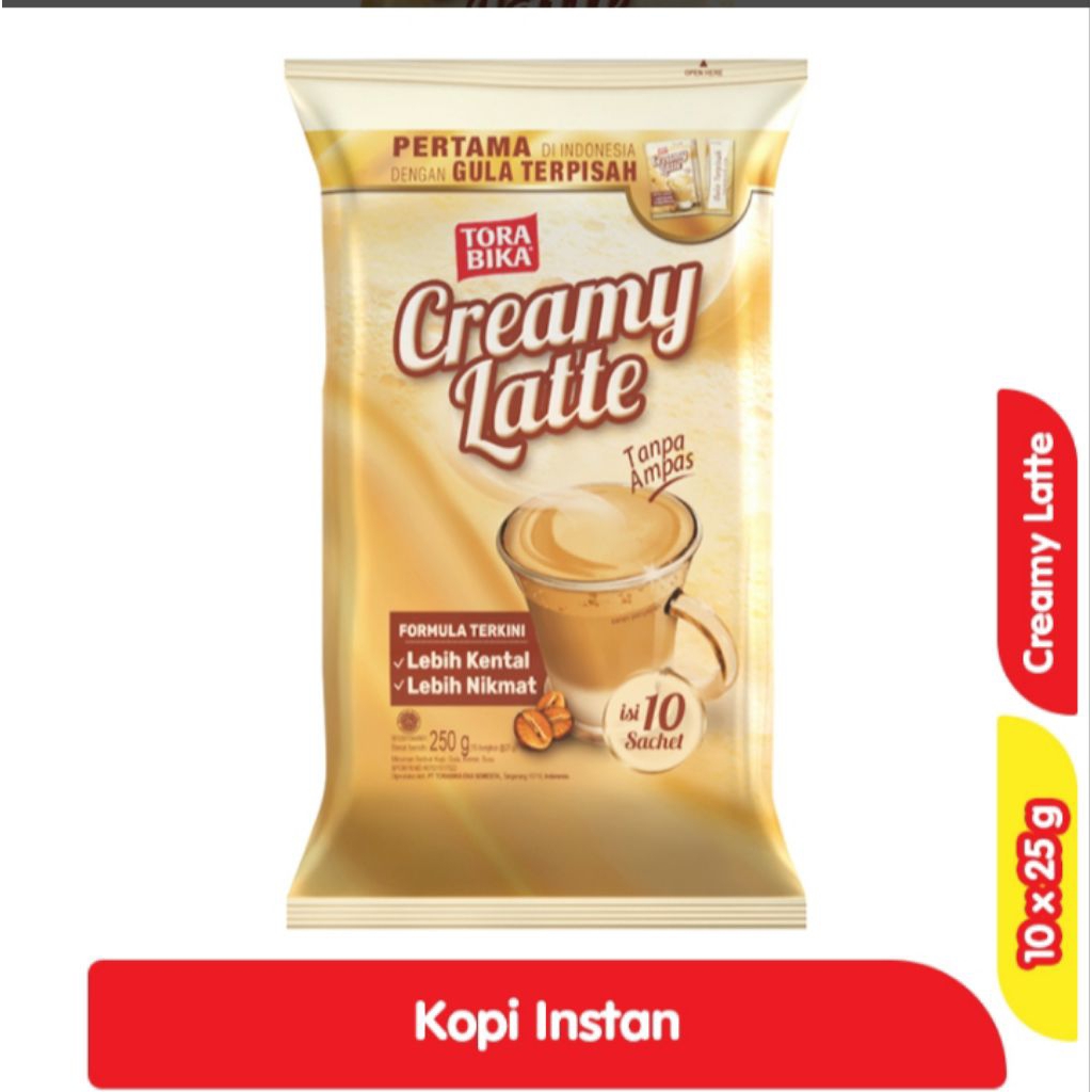 

Torabika Creamy Latte 10x25 g