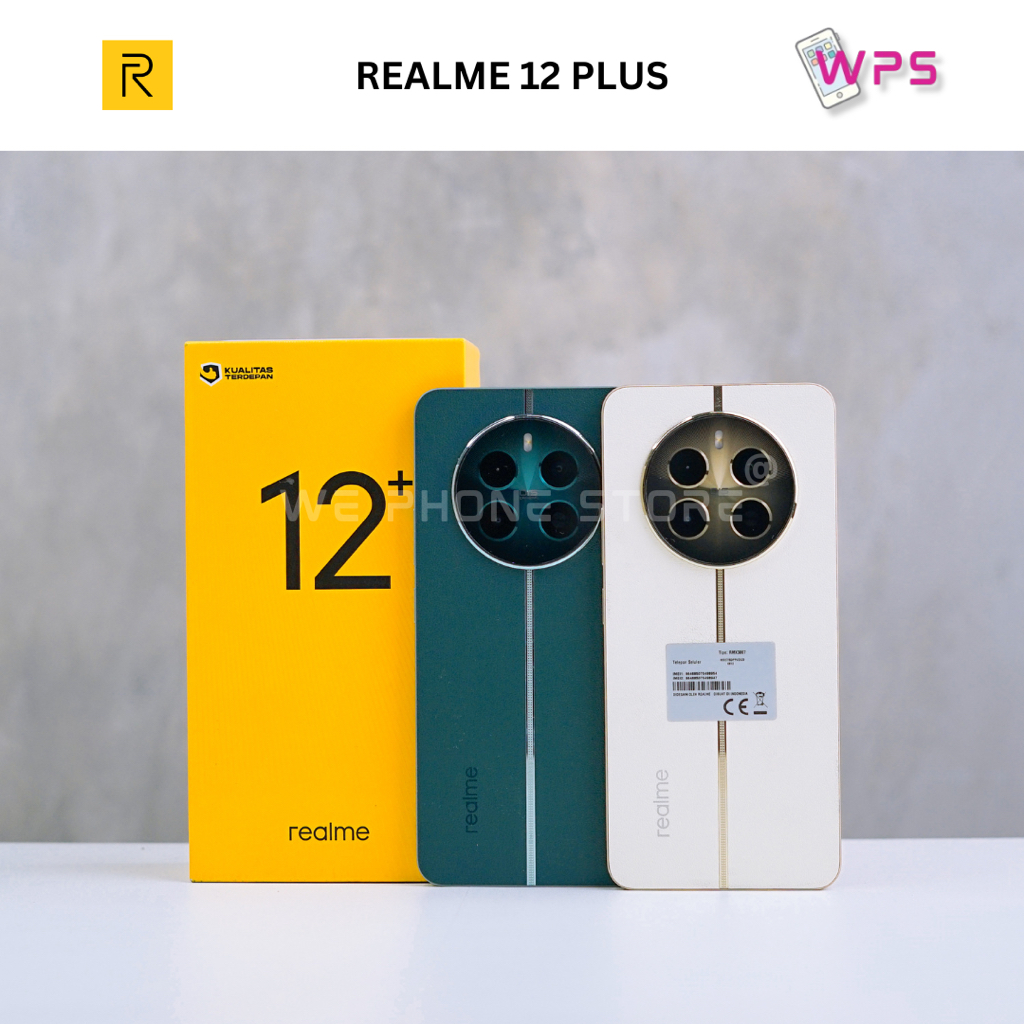 REALME 12 PLUS 5G 8/256GB & 12/512GB SECOND/BEKAS FULLSET ORIGINAL