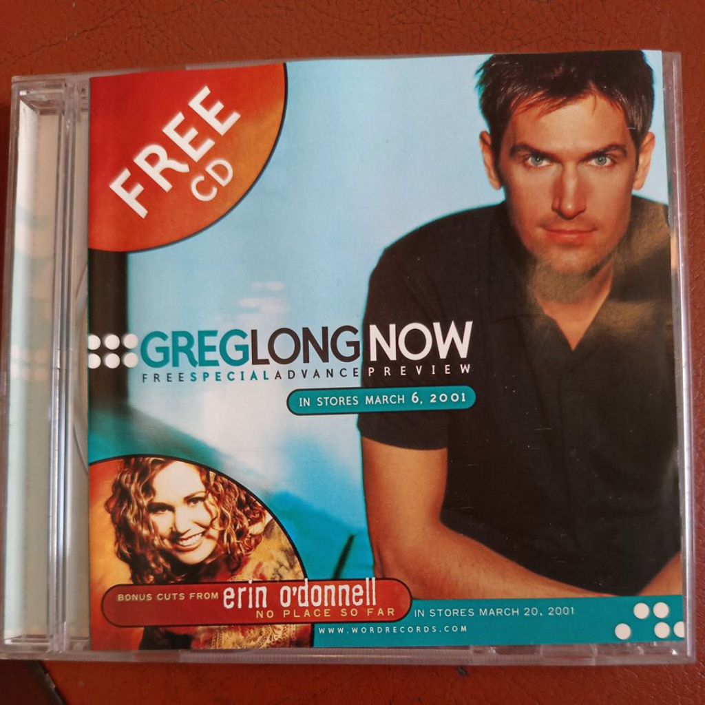 CD Musik GREG LONG NOW free special advance preview