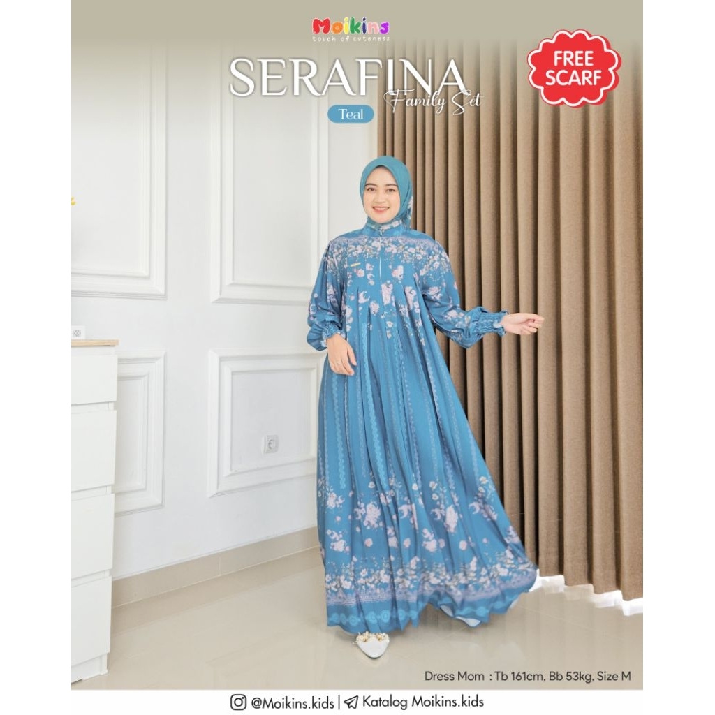 SERAFINA MOM (Dress & Kaftan) free scarf