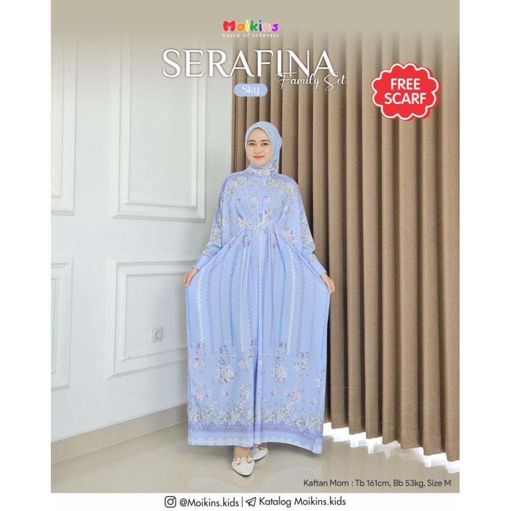 SERAFINA MOM (Dress & Kaftan) free scarf