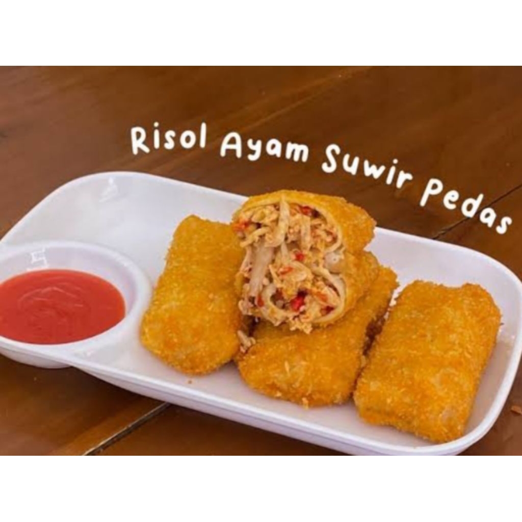 

Risol Ayam Suwir Pedas ( 10pcs/pack)