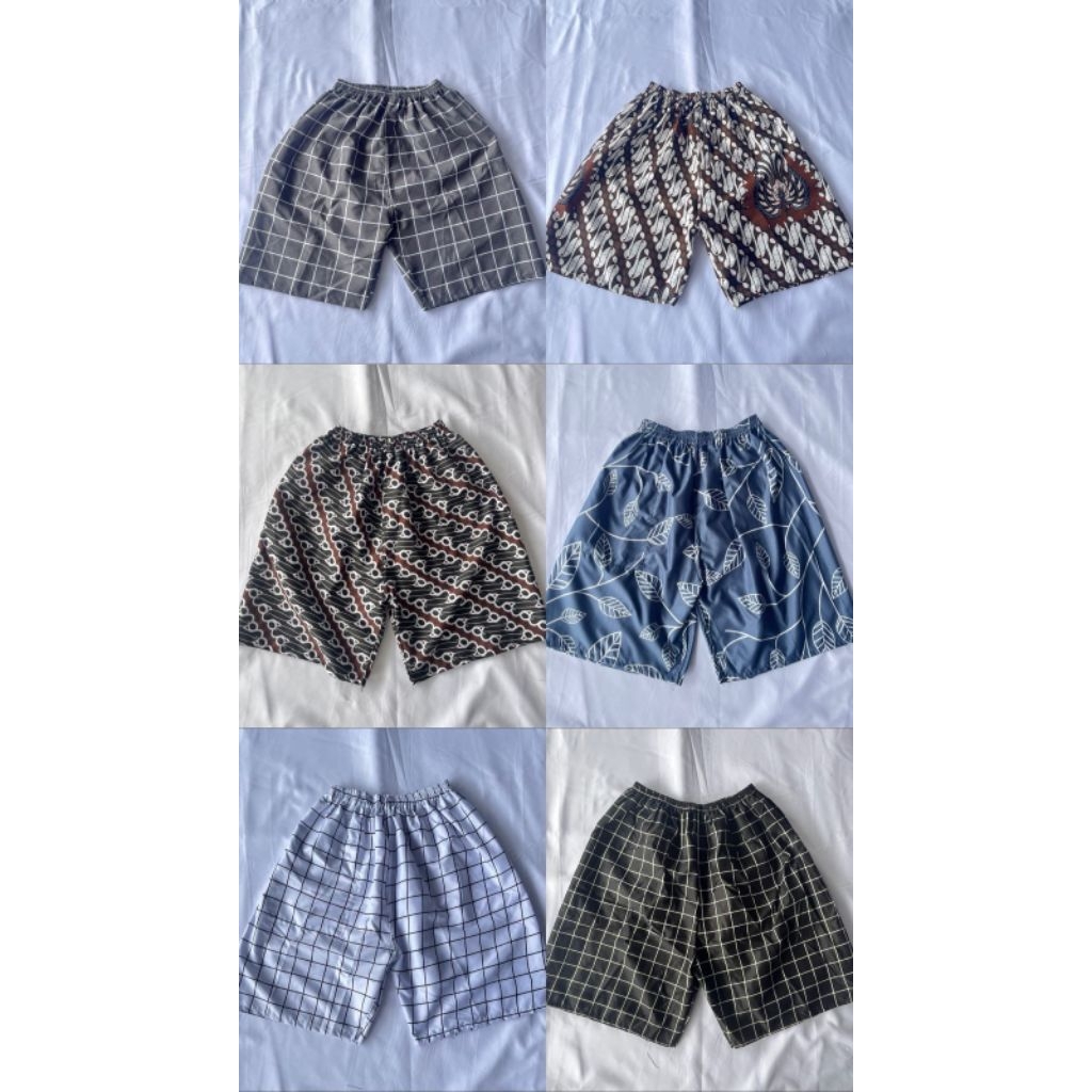 Celana 3/4 Pria & Wanita Dewasa