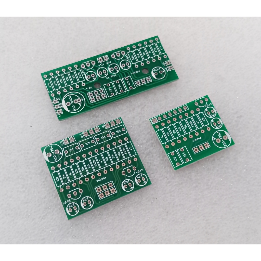 PCB Filter Subwoofer Penguat Transistor
