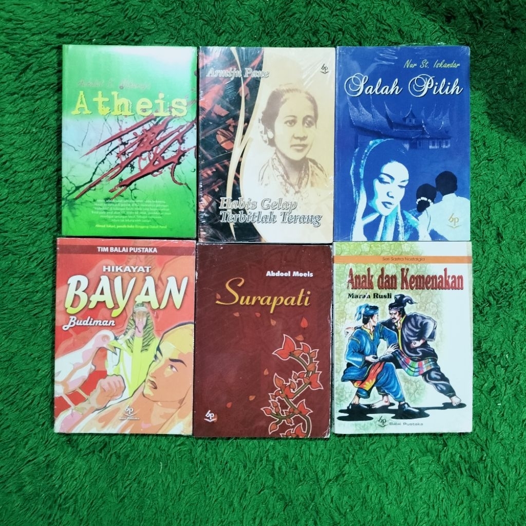 NOVEL SASTRA ATHEIS HABIS GELAP TERBITLAH TERANG SALAH PILIH HIKAYAT BAYAN SURAPATI ANAK DAN KEMENAK