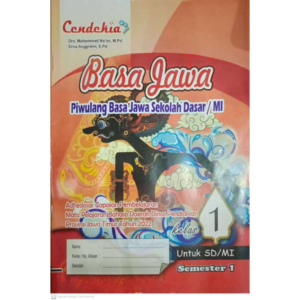 

MODUL PENDAMPING BAHASA JAWA KELAS 1 s/d 6 CENDEKIA SEMESTER 1