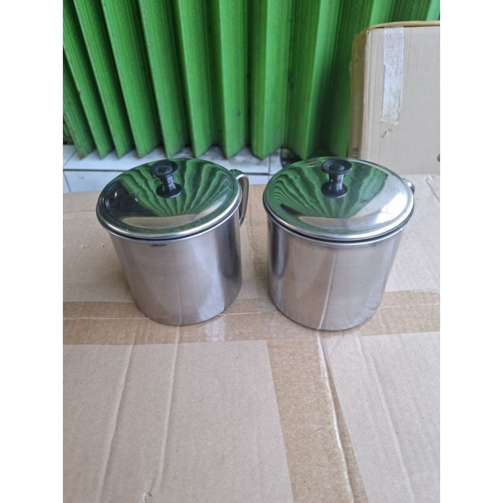 Mug Stainless Mug Aesthetic Tempat Minum Gelas Minum