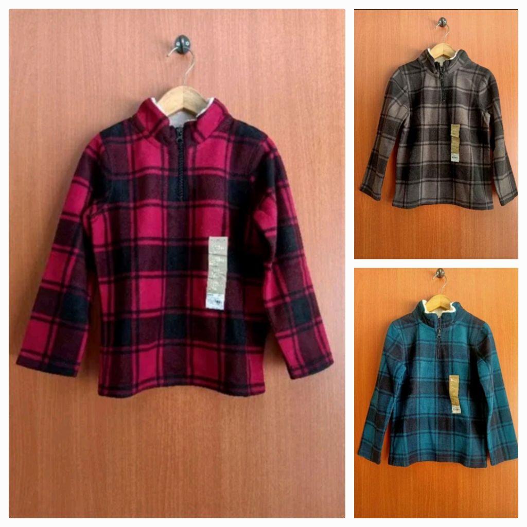 Sweater anak branded sonoma flanel