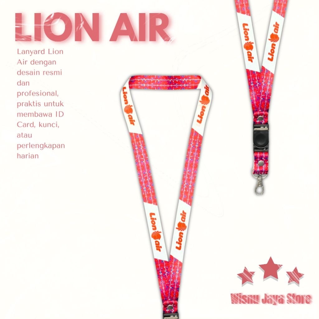 

LANYARD LION AIR TERBARU TERMURAH!!