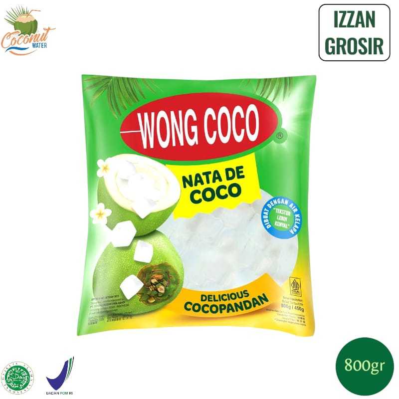 

Wong Coco Nata De Coco 800gr - coco pandan topping es & minuman segar