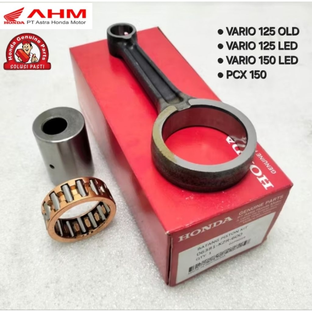 STANG SEHER PISTON CONNECTING ROD VARIO 125 OLD VARIO 125 LED VARIO 150 LED PCX 150 ORIGINAL AHM KOD