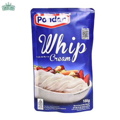 

Pondan Whiping Cream 100g