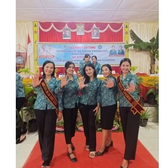 Baju Batik Seragam PKK NASIONAL KANCING BUNGKUS Terbaru Warna Hijau Lapis Furing/Non Furing