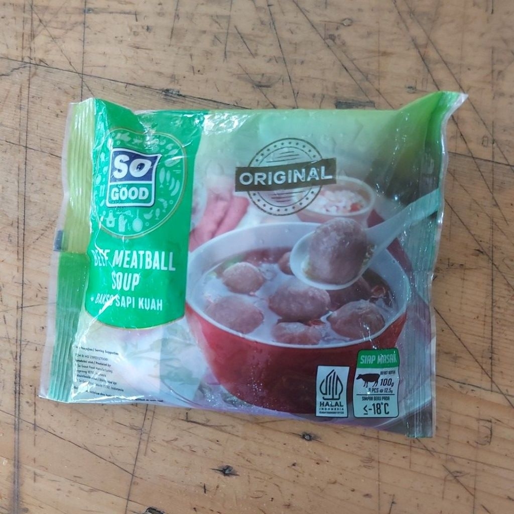 

SO GOOD BAKSO KUAH 120GR