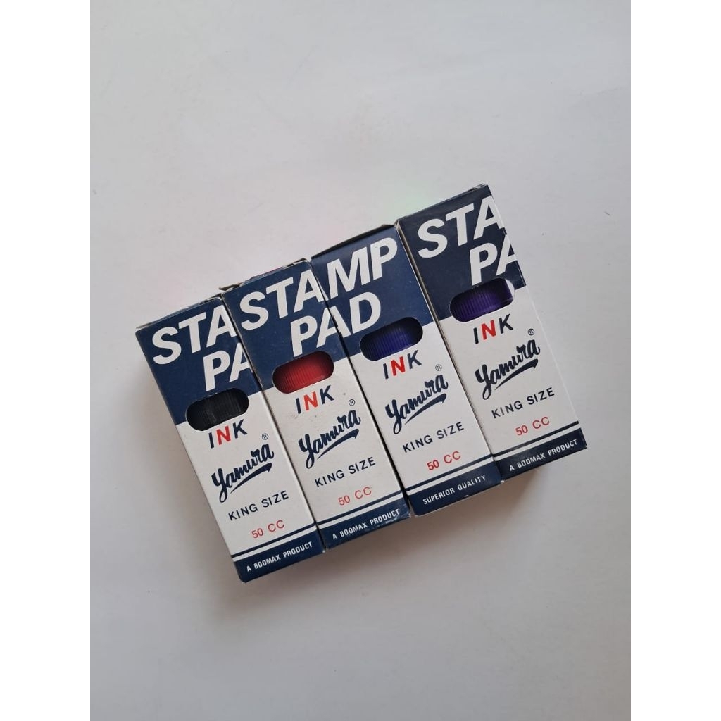 

Yamura tinta botol isi ulang stamp ink isi 50ml