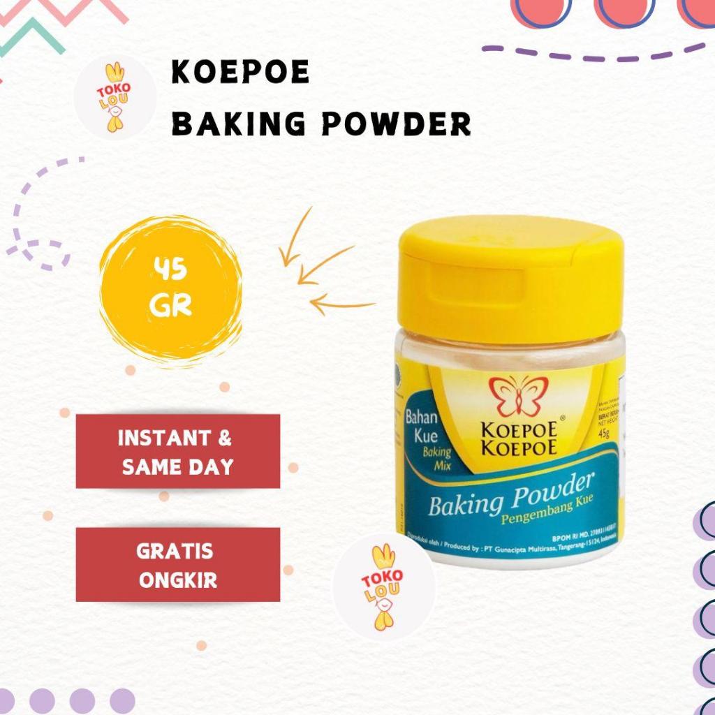 

KOEPOE BAKING POWDER 45GR