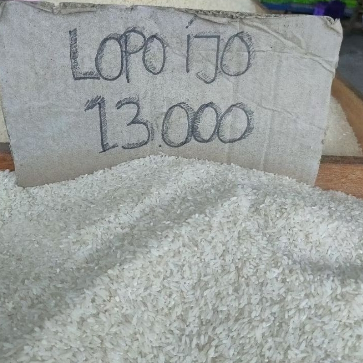 

BERAS LOPOIJO (beras Jawa beras pulen wangi)